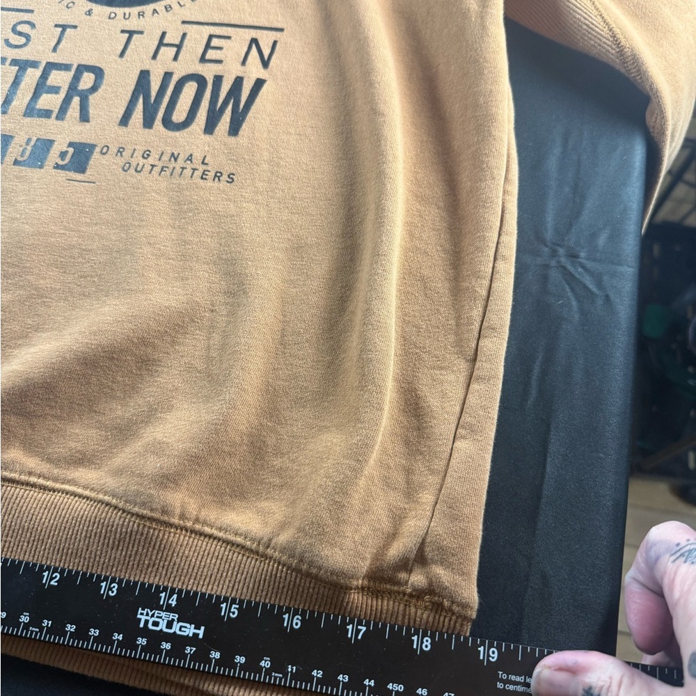 Timberland Tan Sweatshirt with Bold Logo (A286) - Picture 12 of 13